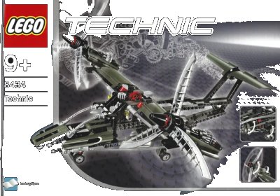 LEGO onderdeel Aircraft (8434-1)