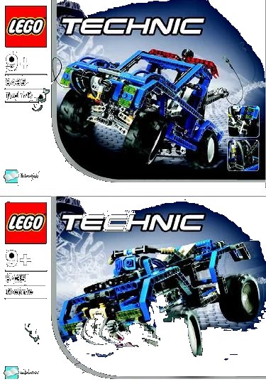 LEGO onderdeel 4WD (8435-1)