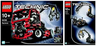 LEGO onderdeel Truck (8436-1)