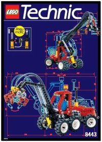 LEGO part Pneumatic Log Loader 8443-1