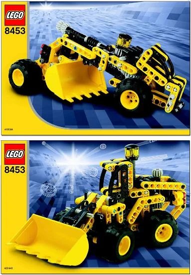 LEGO onderdeel Front-End Loader (8453-1)