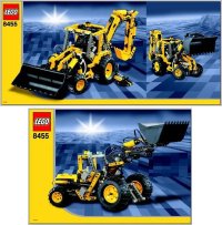 LEGO part Back-hoe Loader (Backhoe) 8455-1