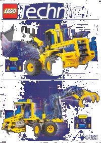 LEGO onderdeel Pneumatic Front End Loader 8459-1