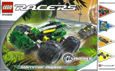 LEGO part Slammer Raptor (8469-1)