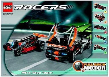 LEGO onderdeel Nitro Race Team (8473-1)