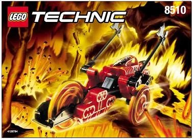 LEGO onderdeel Lava (8510-1)