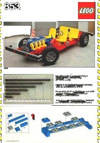 LEGO part Auto Chassis 853-1