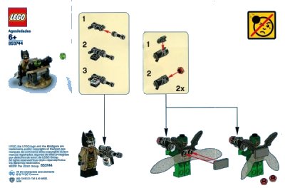 LEGO onderdeel Knightmare Batman Accessory Set blister pack (853744-1)