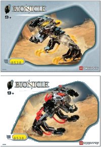 LEGO part Muaka & Kane-Ra 8538-1