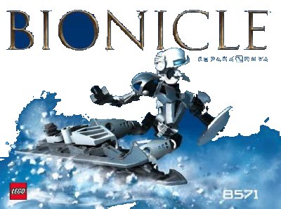 LEGO onderdeel Kopaka Nuva (8571-1)