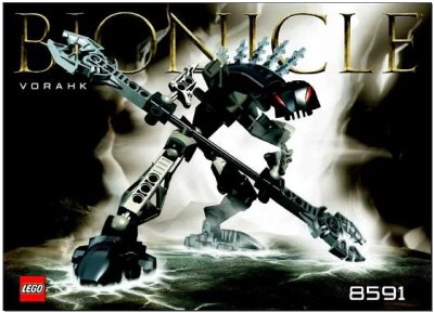 LEGO onderdeel Vorahk (8591-1)