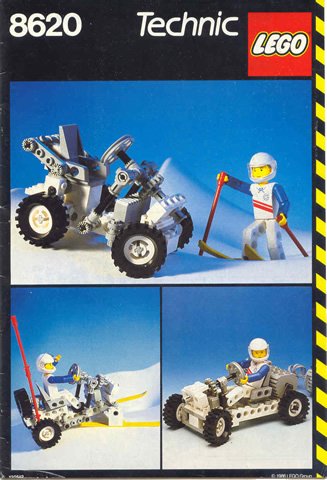 LEGO part Snow Scooter (8620-1)