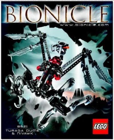 LEGO onderdeel Turaga Dume & Nivawk (8621-1)