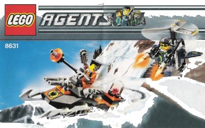 LEGO onderdeel Mission 1: Jetpack Pursuit (8631-1)