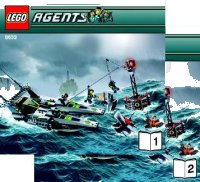 LEGO onderdeel Mission 4: Speedboat Rescue 8633-1