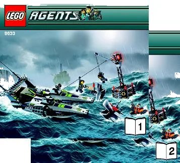 LEGO onderdeel Mission 4: Speedboat Rescue (8633-1)