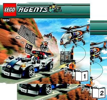 LEGO part Mission 5: Turbocar Chase (8634-1)