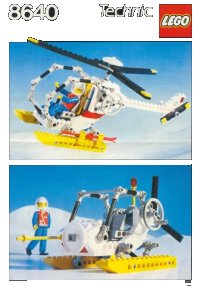 LEGO onderdeel Polar Copter 8640-1