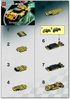 LEGO onderdeel Street Maniac (8644-1)