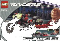 LEGO part Muscle Slammer Bike 8645-1
