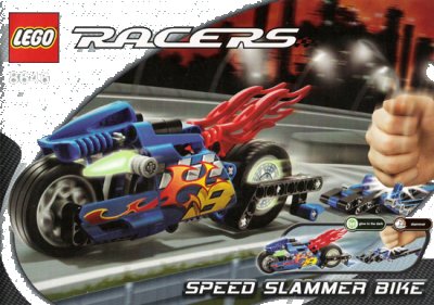 LEGO part Speed Slammer Bike (8646-1)