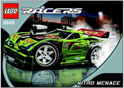 LEGO onderdeel Nitro Menace (8649-1)