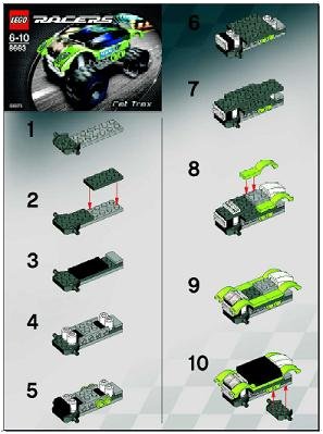 LEGO part Fat Trax (8663-1)