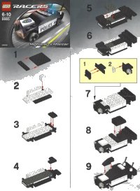 LEGO part Highway Enforcer 8665-1