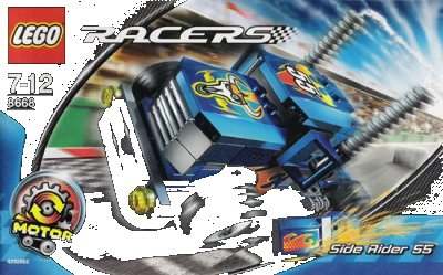 LEGO onderdeel Side Rider 55 (8668-1)