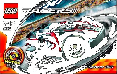 LEGO part Fire Spinner 360 (8669-1)