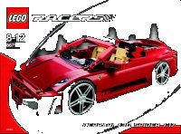LEGO part Ferrari 430 Spider 1:17 8671-1