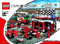 LEGO part Ferrari Finish Line 8672-1