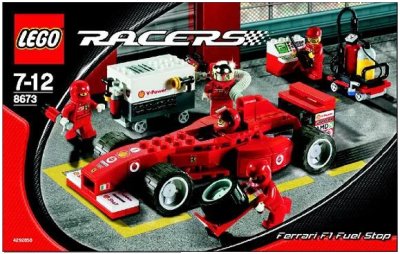 LEGO onderdeel Ferrari F1 Fuel Stop (8673-1)