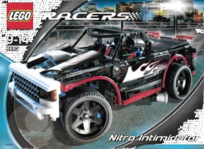LEGO onderdeel Nitro Intimidator (8682-1)