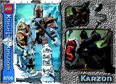 LEGO onderdeel Karzon (8706-1)