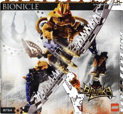 LEGO onderdeel Brutaka (8734-1)