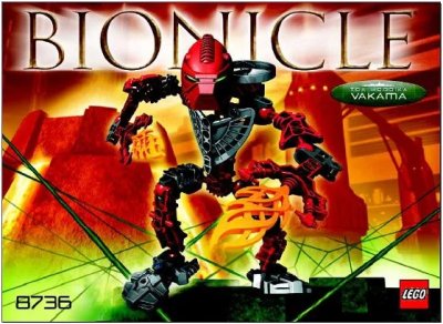 LEGO onderdeel Toa Hordika Vakama (8736-1)