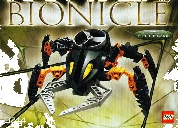 LEGO onderdeel Visorak Oohnorak (8744-1)