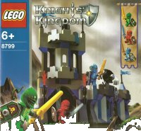 LEGO onderdeel Knights' Castle Wall 8799-1
