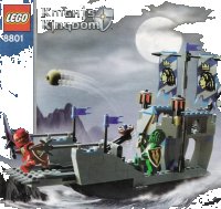 LEGO part Knights' Attack Barge 8801-1