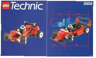 LEGO onderdeel Formula One Racer (8808-1)