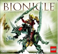 LEGO part Toa Lhikan & Kikanalo 8811-1