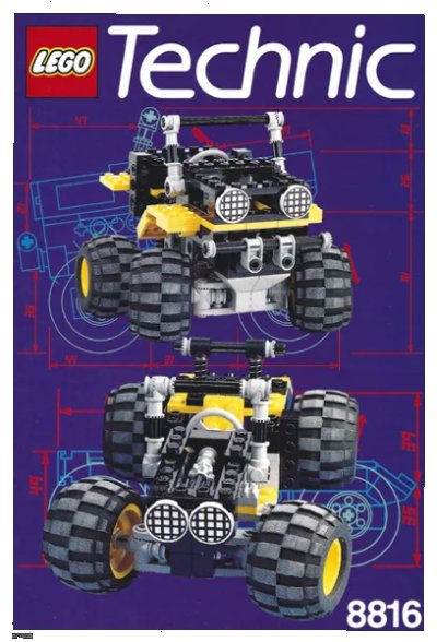 LEGO onderdeel Off-Road Rambler (8816-1)