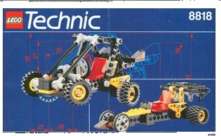 LEGO onderdeel Baja Blaster /  Desert Racer (8818-1)