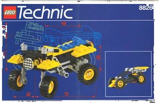LEGO onderdeel ATX Sport Cycle (8826-1)