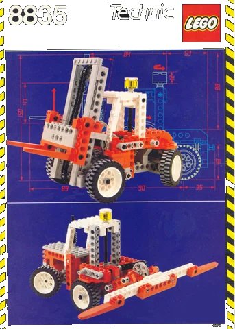 LEGO onderdeel Forklift (8835-1)