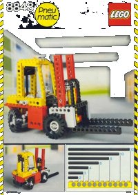 LEGO part Fork-Lift Truck 8843-1