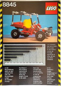 LEGO onderdeel Dune Buggy 8845-1