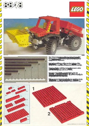 LEGO onderdeel Power Truck (8848-1)