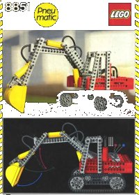 LEGO onderdeel Excavator 8851-1